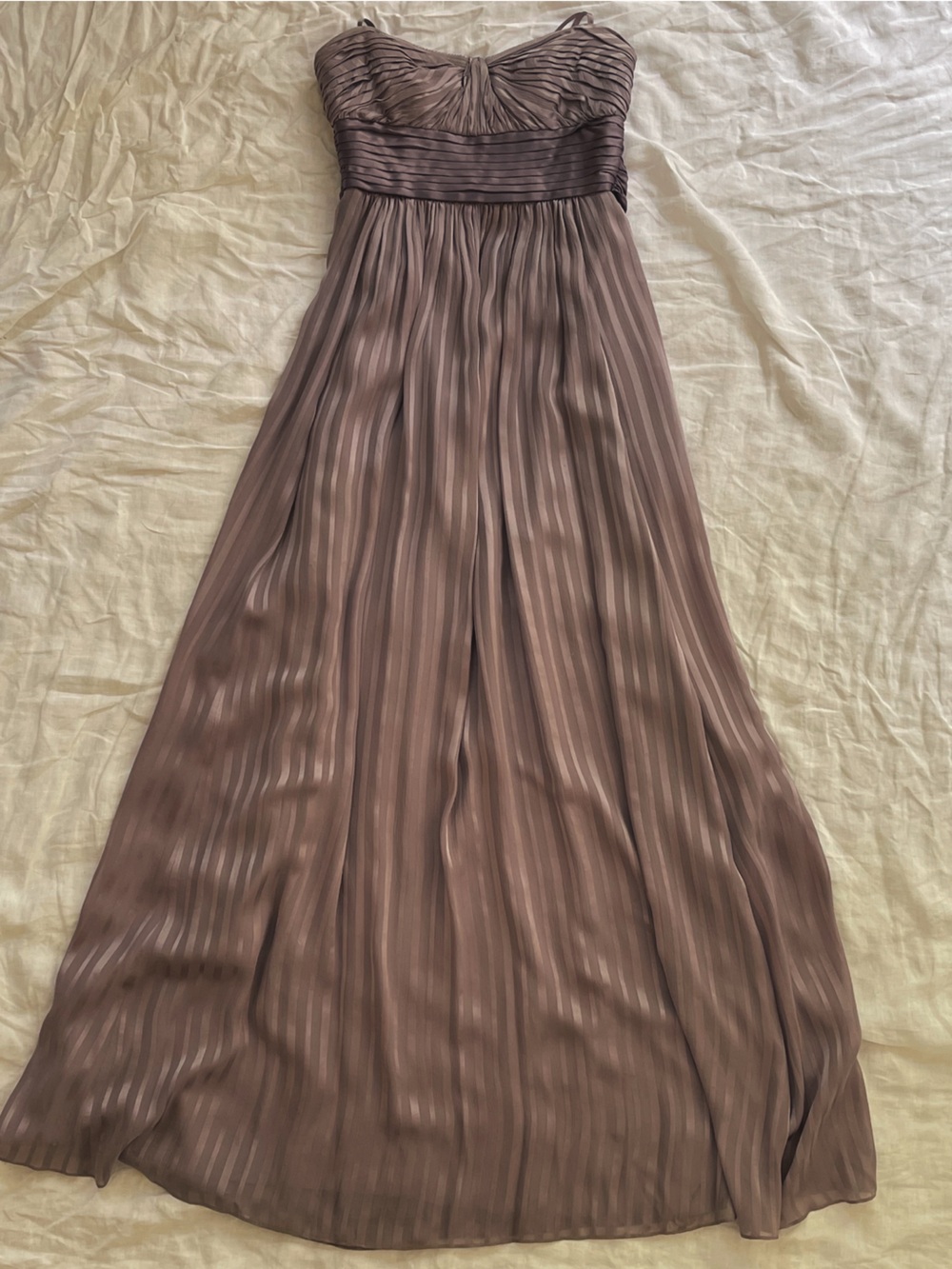 Pale Lavender Silk Dress - Picture 2 of 7